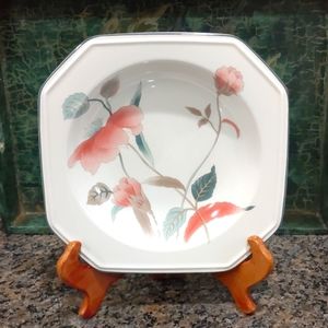 3 Mikasa Bowls Silk 🌺 Flowers  cereal soup EUC